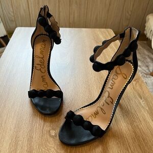 Sam Edelman black heels size 6.5 good condition